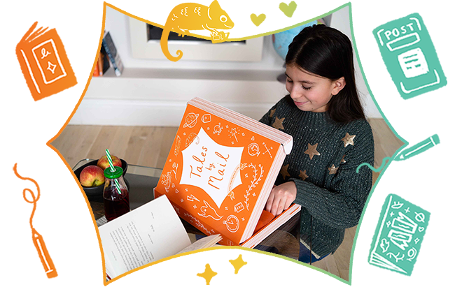 Step 2 Your Tales by Mail subscription box arrives Step 2 Your Tales by Mail subscription box arrives